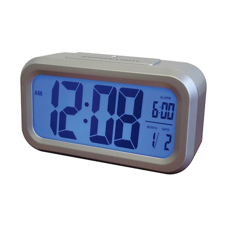 Westclox Westclox 5.3 in. Silver Alarm Clock Digital 70045A